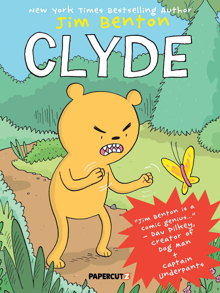 Clyde book cover by Jim Benton