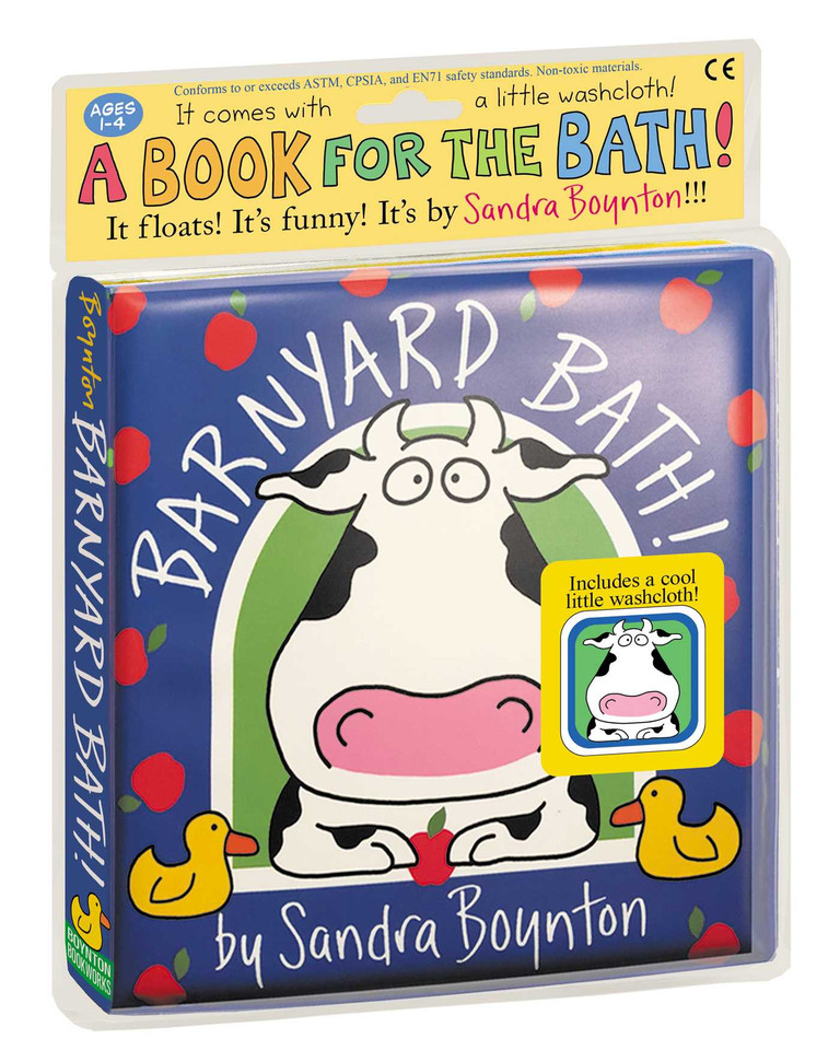 Barnyard Bath! book cover by Sandra Boynton