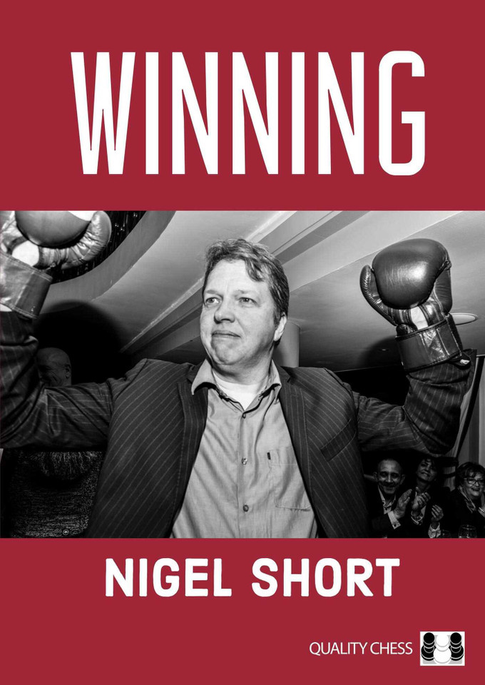 Winning book cover by Nigel Short