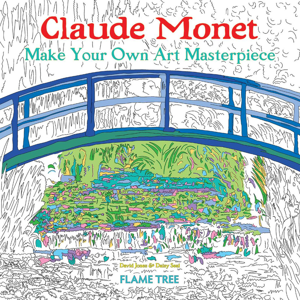 Claude Monet (Art Colouring Book): Make Your Own Art Masterpiece (Colouring Books) book cover by Daisy Seal