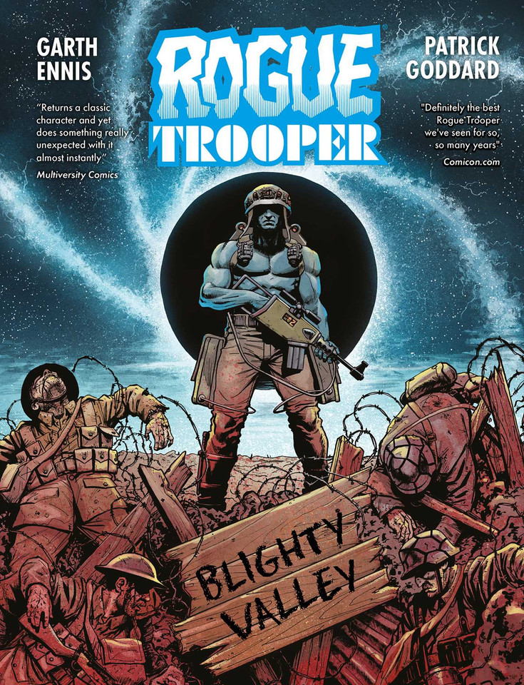 Rogue Trooper: Blighty Valley (Garth Ennis Rogue Trooper series) book cover by Garth Ennis