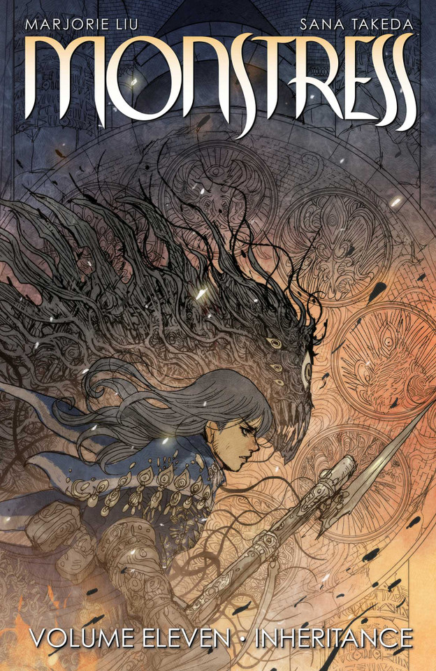 Monstress Volume 11: Inheritance (Monstress) book cover by Marjorie Liu