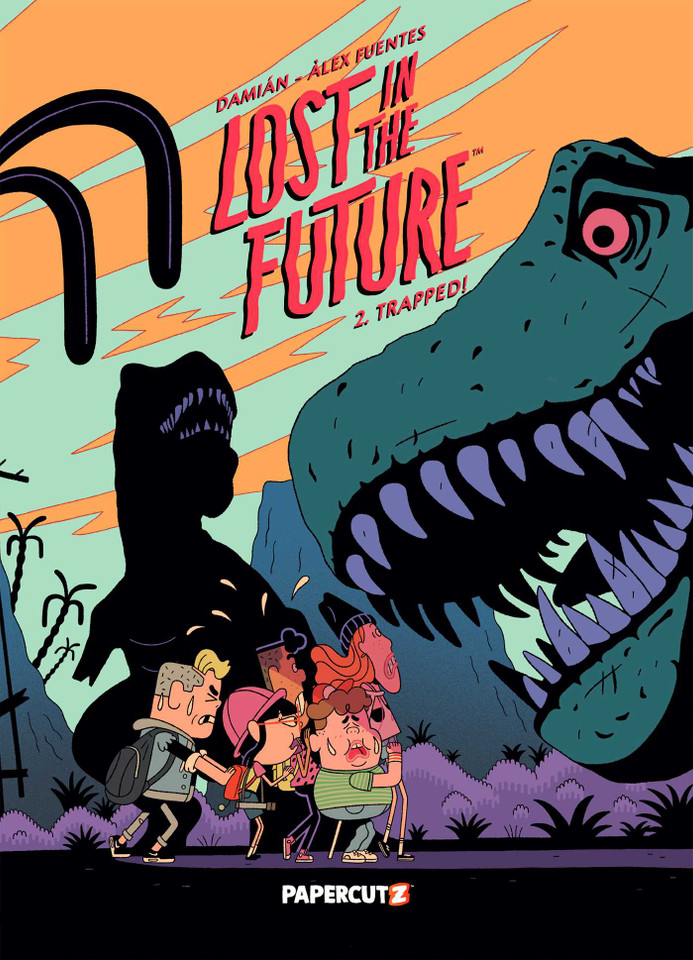 Lost in the Future Vol. 2: Trapped! (Lost in the Future) book cover by Damián