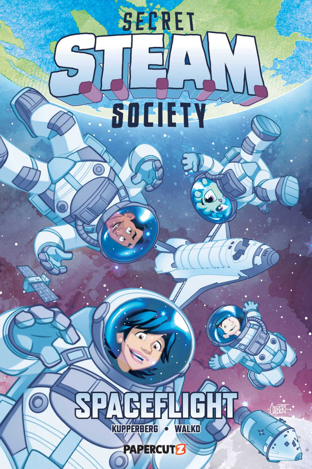 Secret S.T.E.A.M. Society: Spaceflight (Secret S.T.E.A.M. Society) book cover by Paul Kupperberg