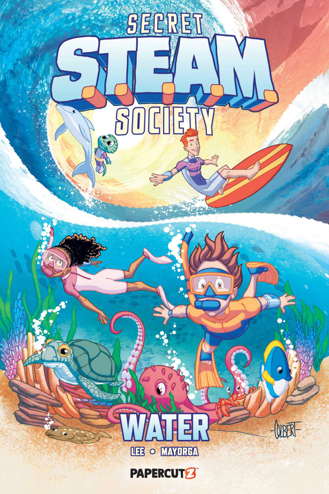 Secret S.T.E.A.M. Society: Water (Secret S.T.E.A.M. Society) book cover by Kanani K.M. Lee