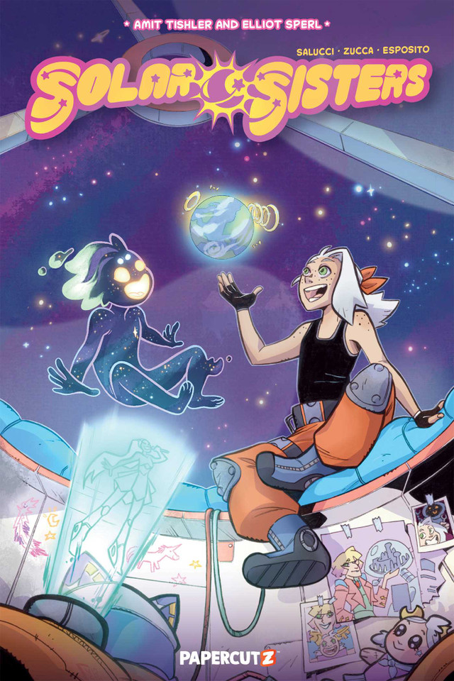 Solar Sisters book cover by Amit Tishler, Elliot Sperl