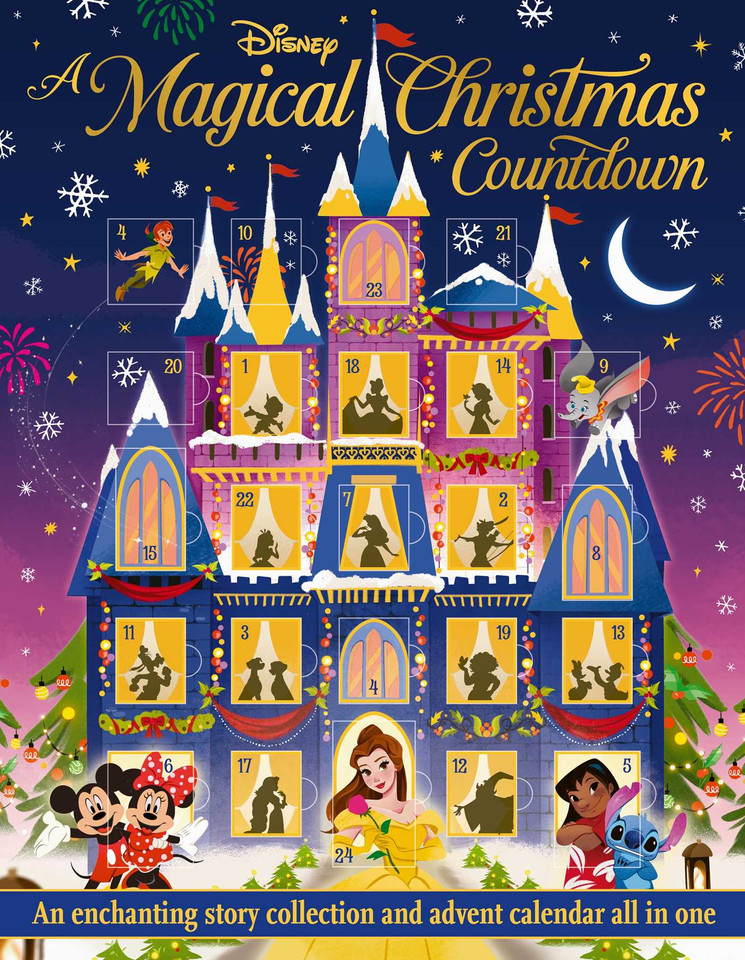 Disney: A Magical Christmas Countdown book cover by Sally Morgan