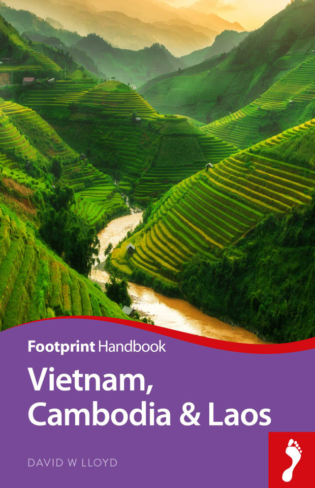 Vietnam, Cambodia & Laos Handbook (Footprint Handbooks) book cover by Andrew Spooner, David W Lloyd