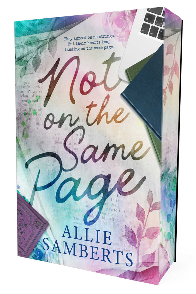 Not on the Same Page (Strong Enough) book cover by Allie  Samberts
