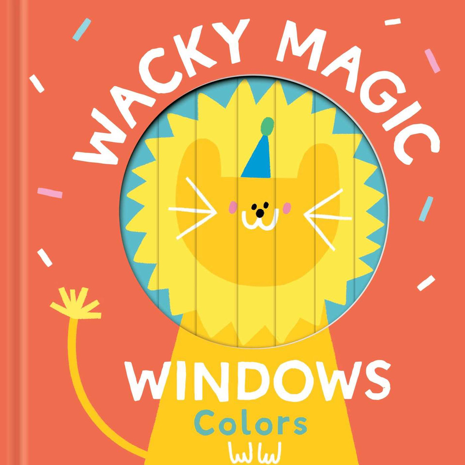 Wacky Magic Windows - Colors (Wacky Magic Windows) book cover by Little Genius Books