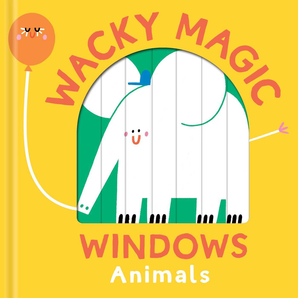 Wacky Magic Windows - Animals (Wacky Magic Windows) book cover by Little Genius Books