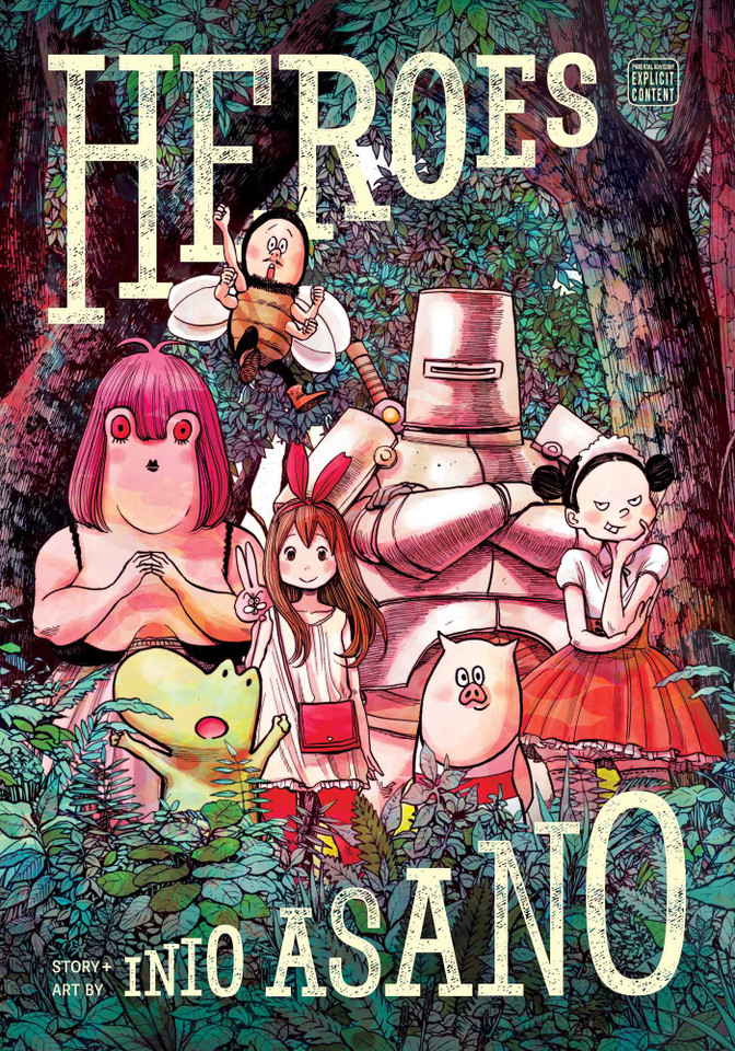 Heroes (Heroes) book cover by Inio Asano