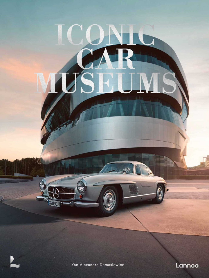 Iconic Car Museums book cover by Yan-Alexandre Damasiewicz