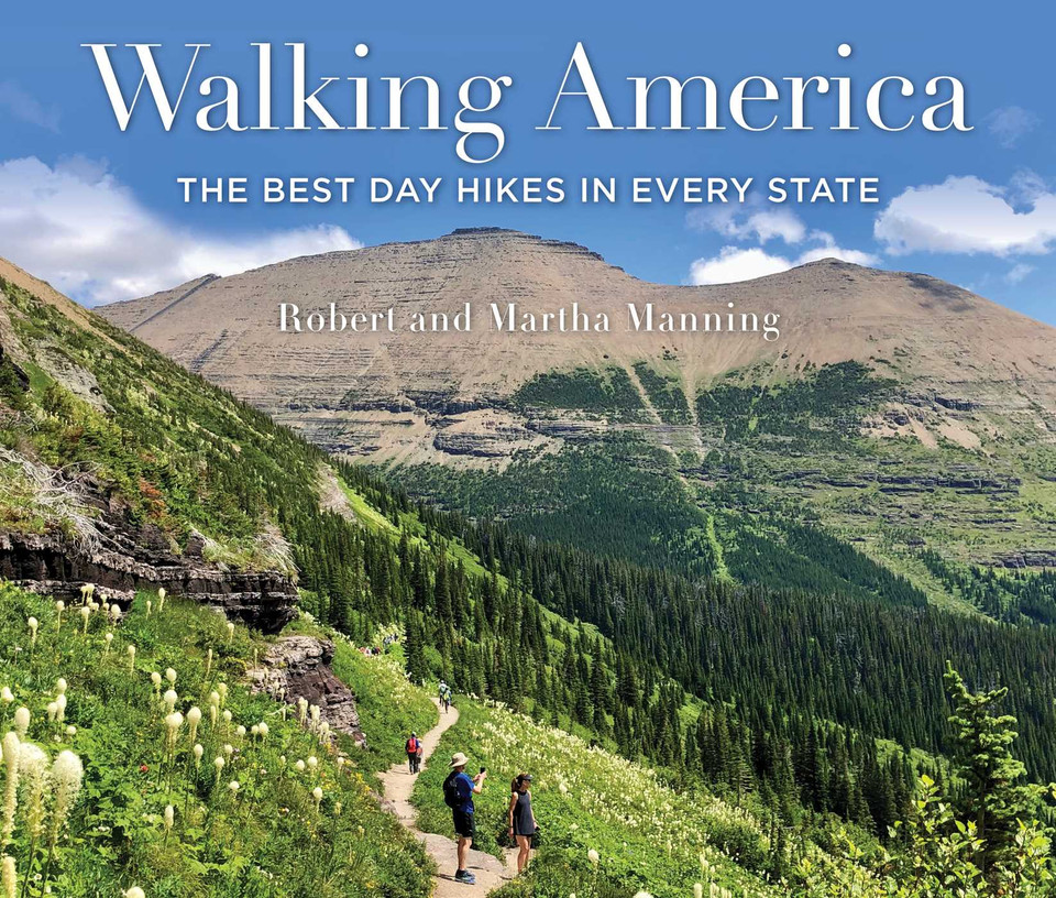 Walking America: The Best Day Hikes in Every State book cover by Martha Manning, Robert Manning