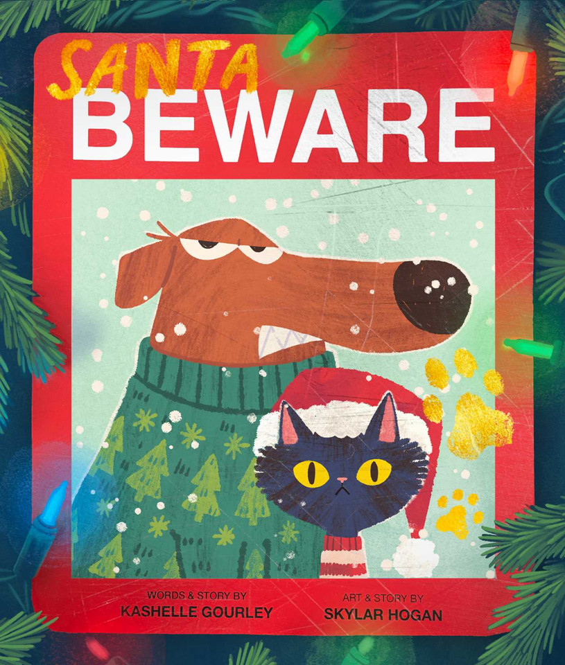 Santa Beware (Bumble and Queen) book cover by Kashelle Gourley