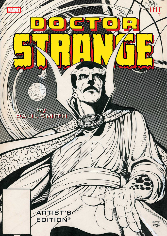 Doctor Strange by Paul Smith Artist's Edition book cover by Roger Stern