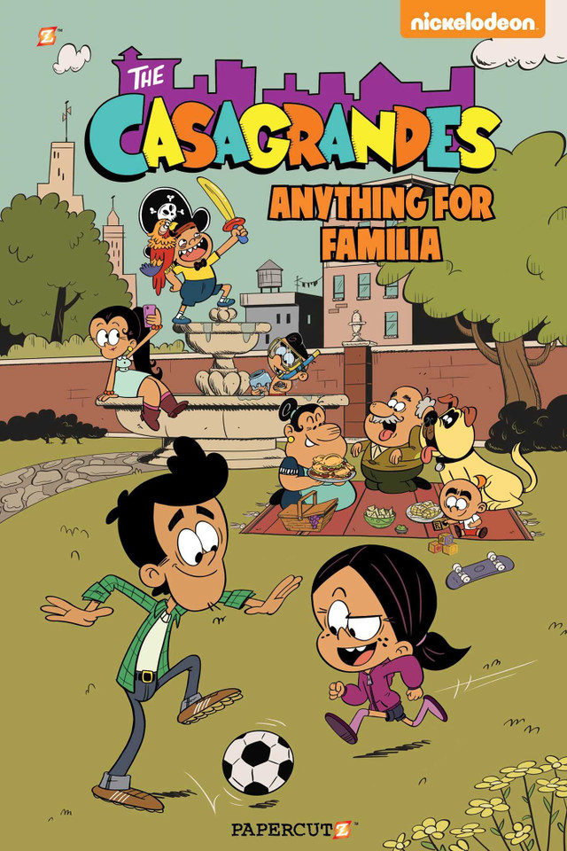 The Casagrandes Vol. 2: Anything for Familia (The Casagrandes) book cover by The Loud House Creative Team