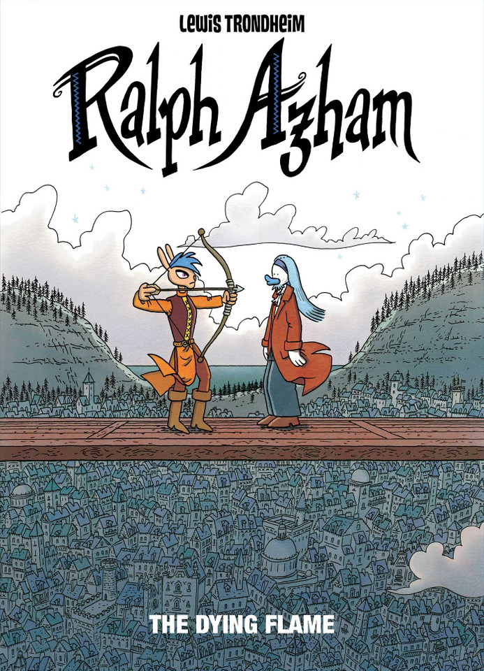 Ralph Azham Vol. 4: The Dying Flame (Ralph Azham) book cover by Lewis Trondheim