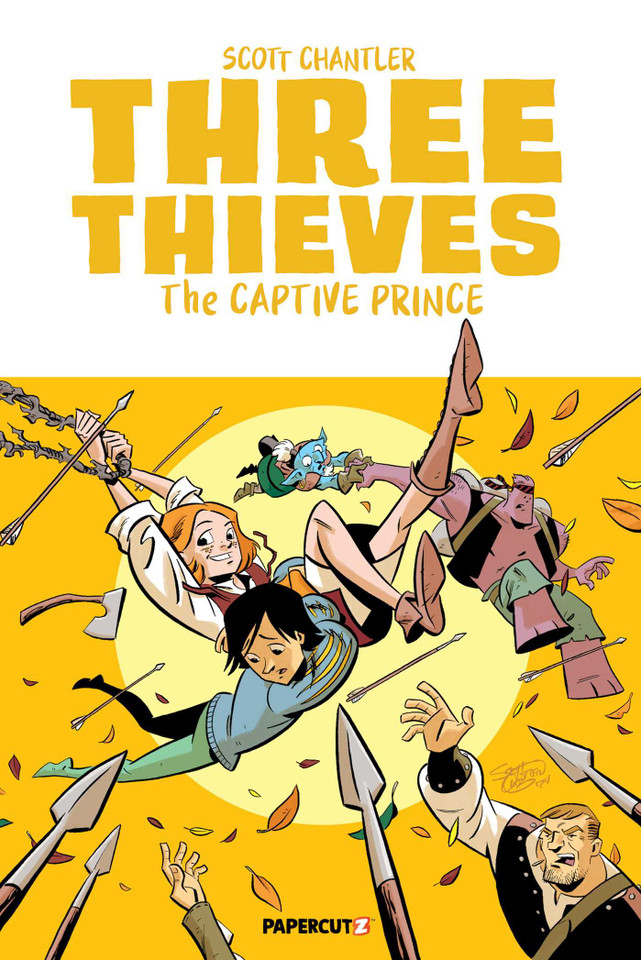 Three Thieves Vol. 3: The Captive Prince (Three Thieves) book cover by Scott Chantler