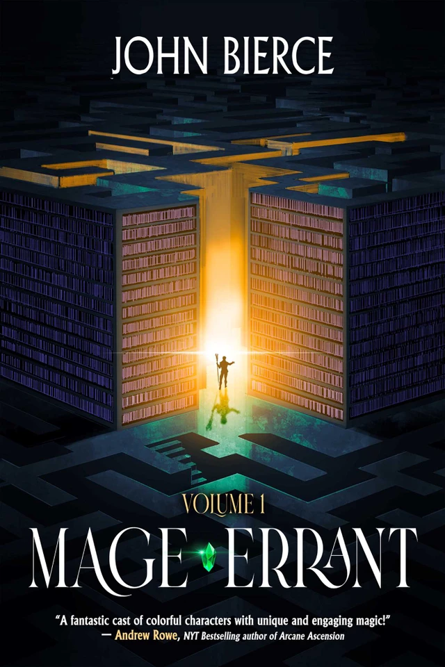 Mage Errant, Book 1 (Mage Errant) book cover by John Bierce