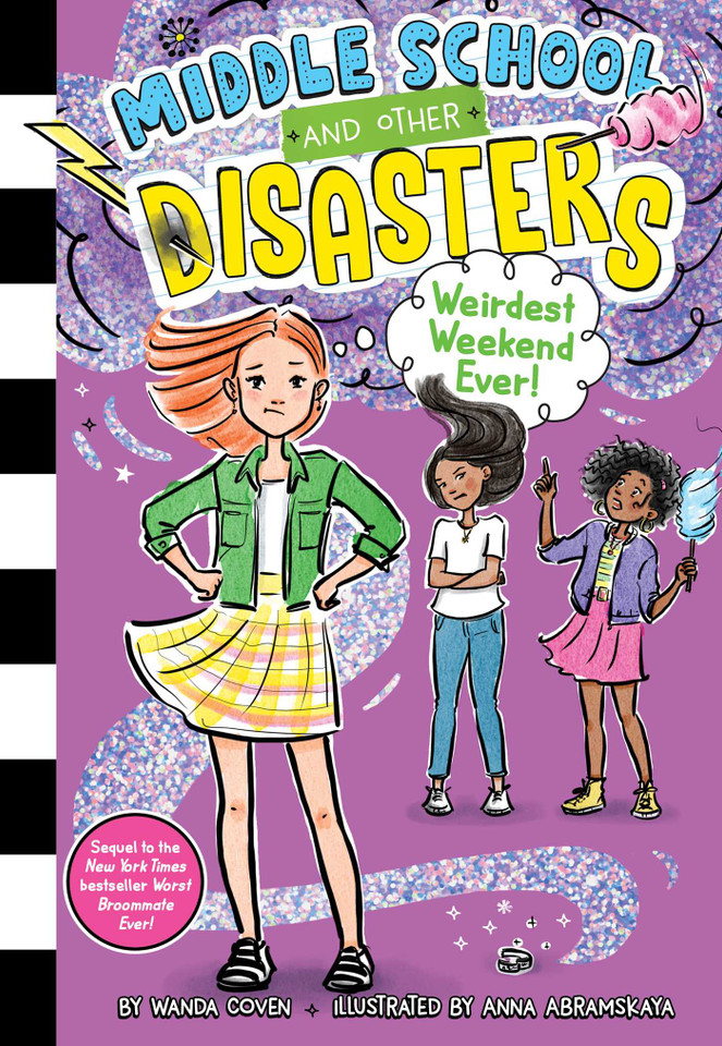 Weirdest Weekend Ever! (Middle School and Other Disasters) book cover by Wanda Coven