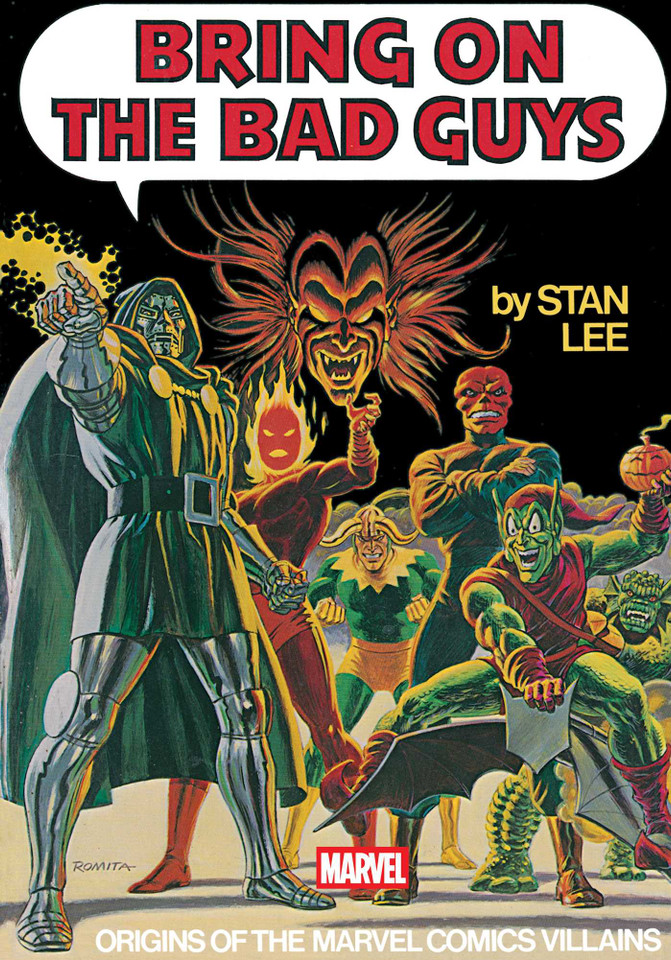 Bring on the Bad Guys: Origins of the Marvel Comics Villains book cover by Stan Lee