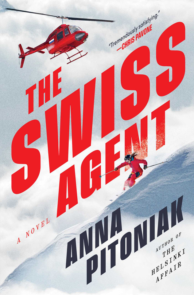 The Swiss Agent: A Novel (Amanda Cole) book cover by Anna Pitoniak