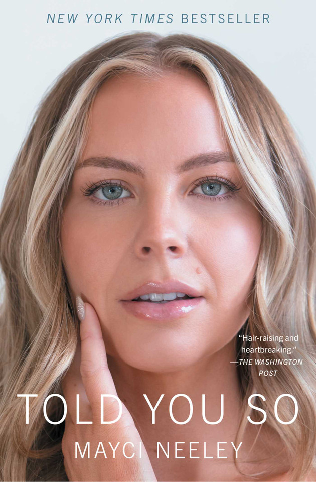 Told You So book cover by Mayci Neeley