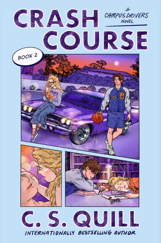 Crash Course (Campus Drivers) book cover by C. S. Quill