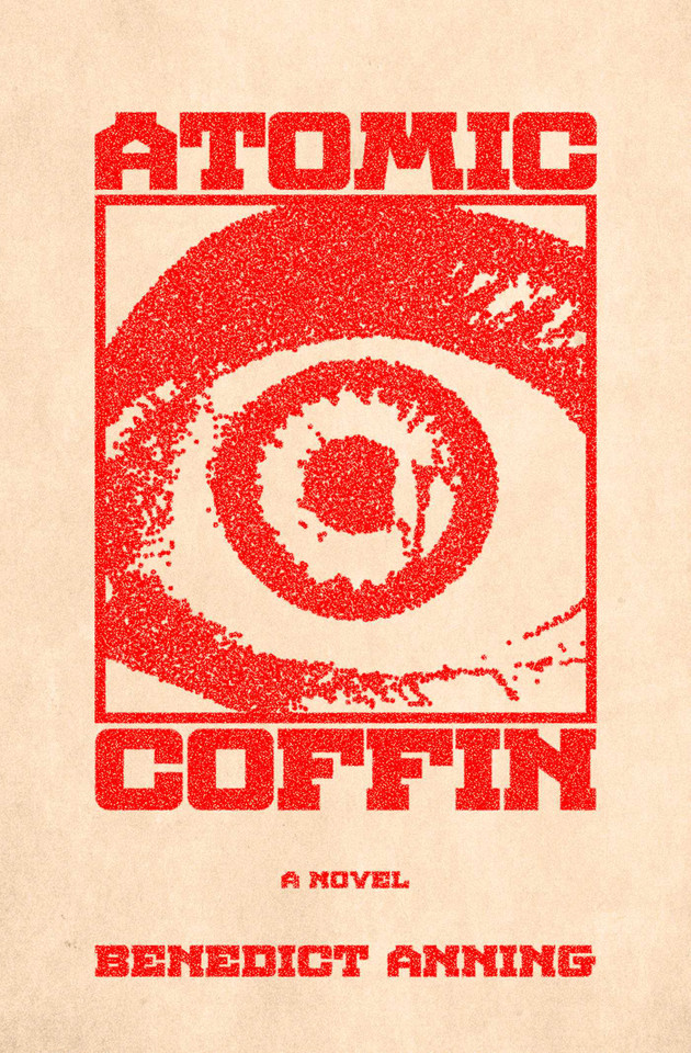 Atomic Coffin book cover by Benedict Anning