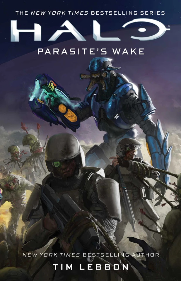 Halo: Parasite's Wake (Halo) book cover by Tim Lebbon