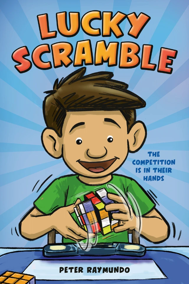 Lucky Scramble book cover by Peter Raymundo
