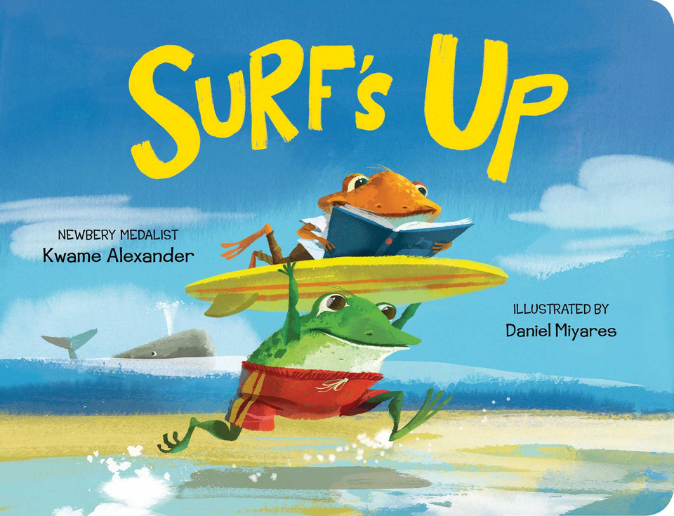 Surf's Up book cover by Kwame Alexander