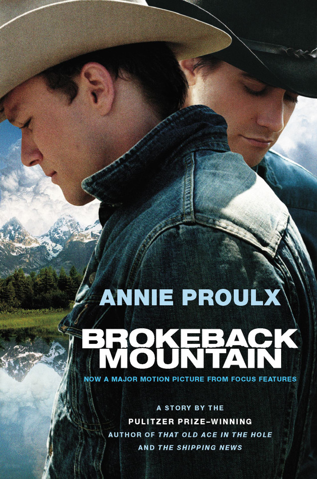 Brokeback Mountain: Now a Major Motion Picture book cover by Annie Proulx