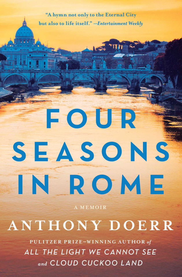 Four Seasons in Rome: On Twins, Insomnia, and the Biggest Funeral in the History of the World book cover by Anthony Doerr