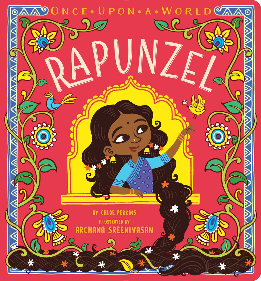 Rapunzel (Once Upon a World) book cover by Chloe Perkins