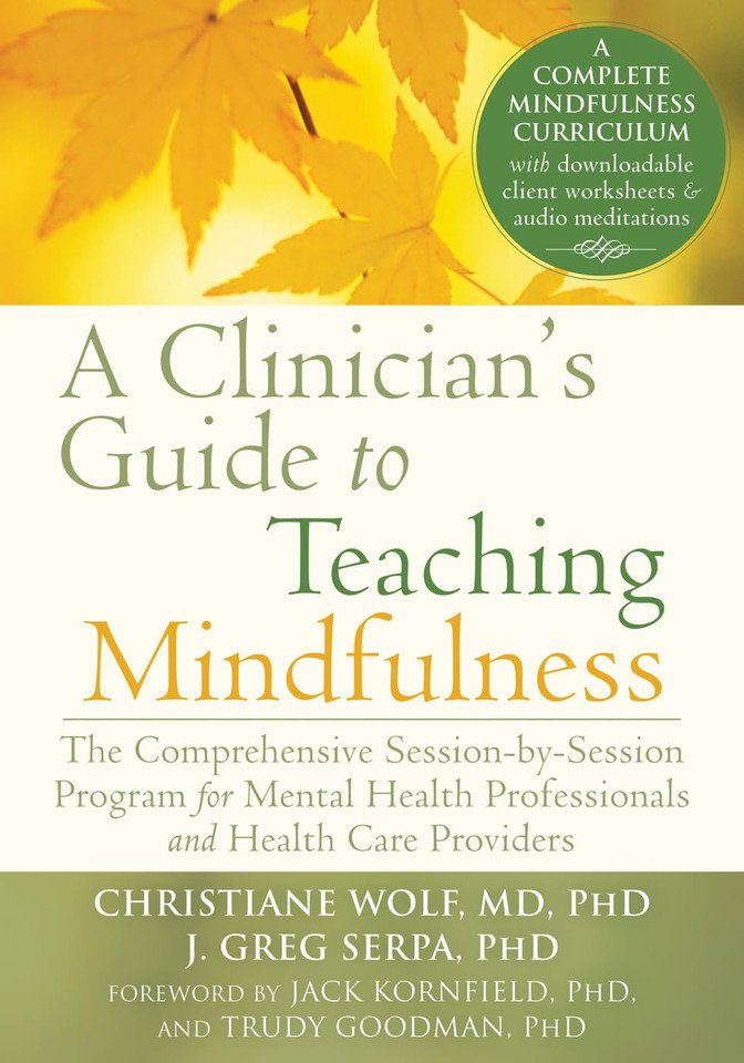 A Clinician's Guide to Teaching Mindfulness: The Comprehensive Session-By-Session Program for Mental Health Professionals and Health Care Providers A Clinician's Guide to Teaching Mindfulness: The Comprehensive Session-By-Session Program for Mental Health Professionals and Health Care Providers