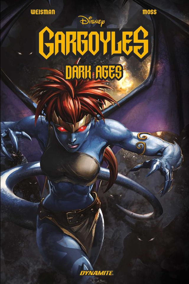 Gargoyles: Dark Ages (Disney) book cover by Greg Weisman