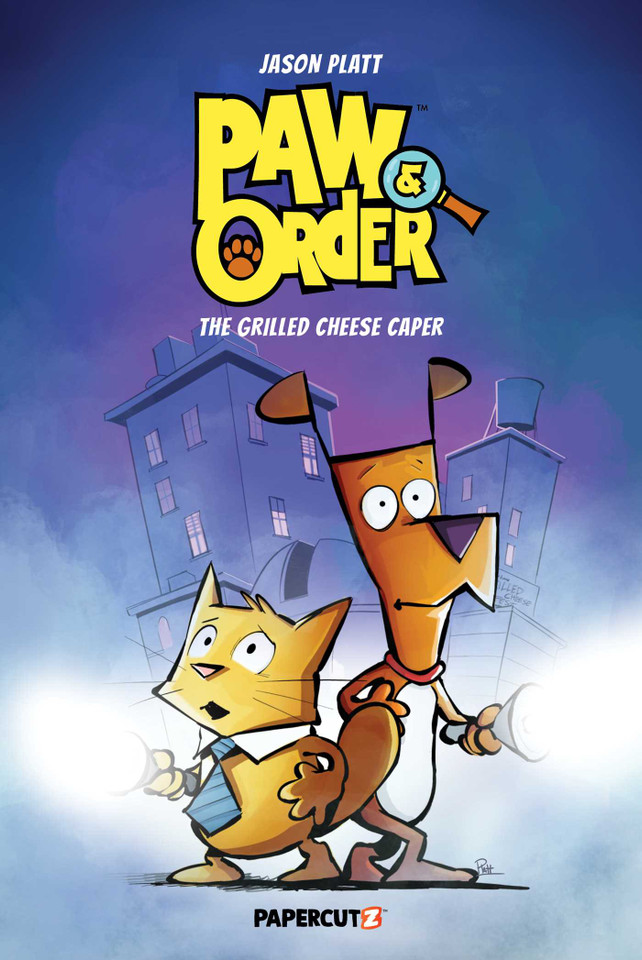 Paw & Order Vol. 1: The Grilled Cheese Caper (Paw & Order) book cover by Jason Platt