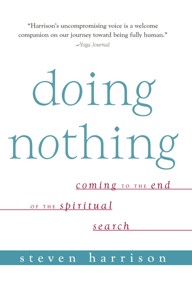 Doing Nothing: Coming to the End of the Spiritual Search book cover by Steven Harrison