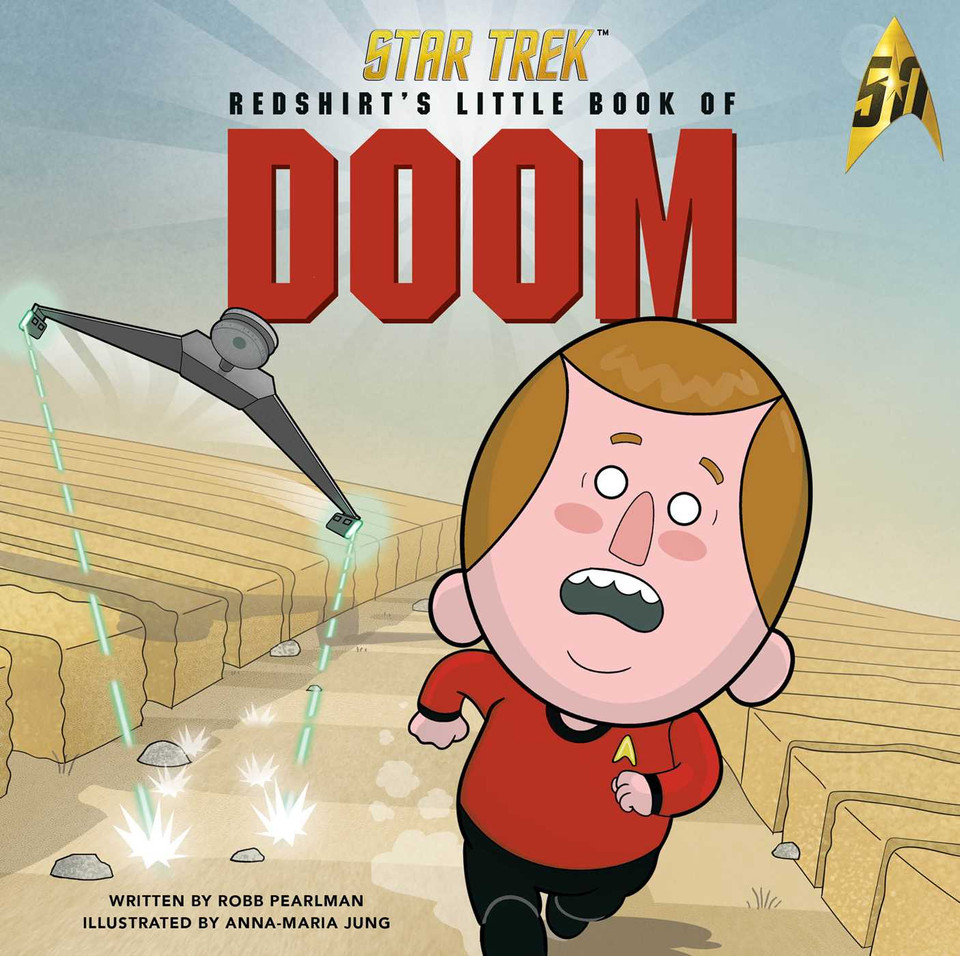 Star Trek: Redshirt's Little Book of Doom book cover by Robb Pearlman