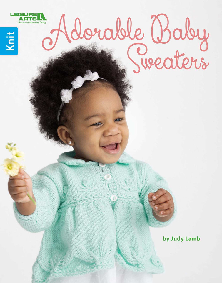 Adorable Baby Sweaters: 9 Knit Projects book cover by Judy S. Lamb