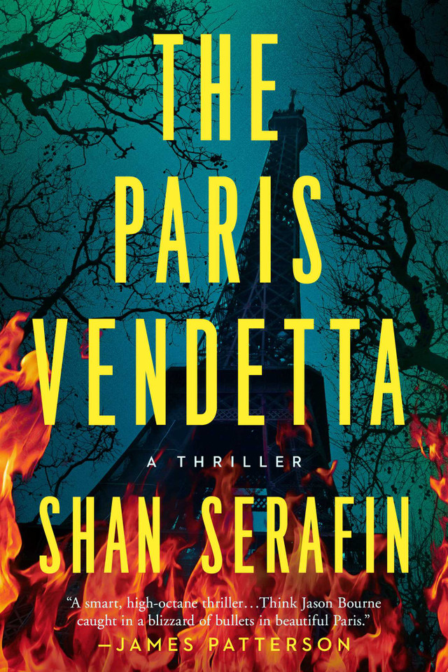The Paris Vendetta book cover by Shan Serafin