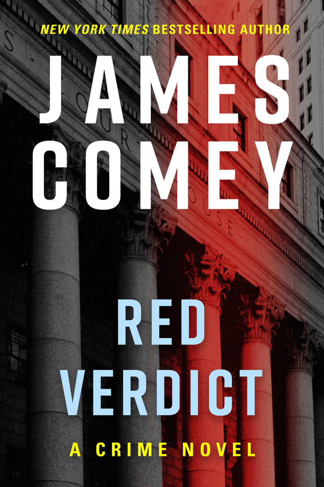 Red Verdict (Nora Carleton) book cover by James Comey