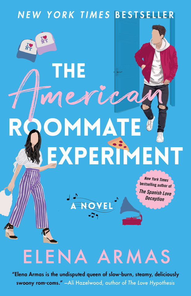 The American Roommate Experiment: A Novel (The Love Deception Series) book cover by Elena Armas