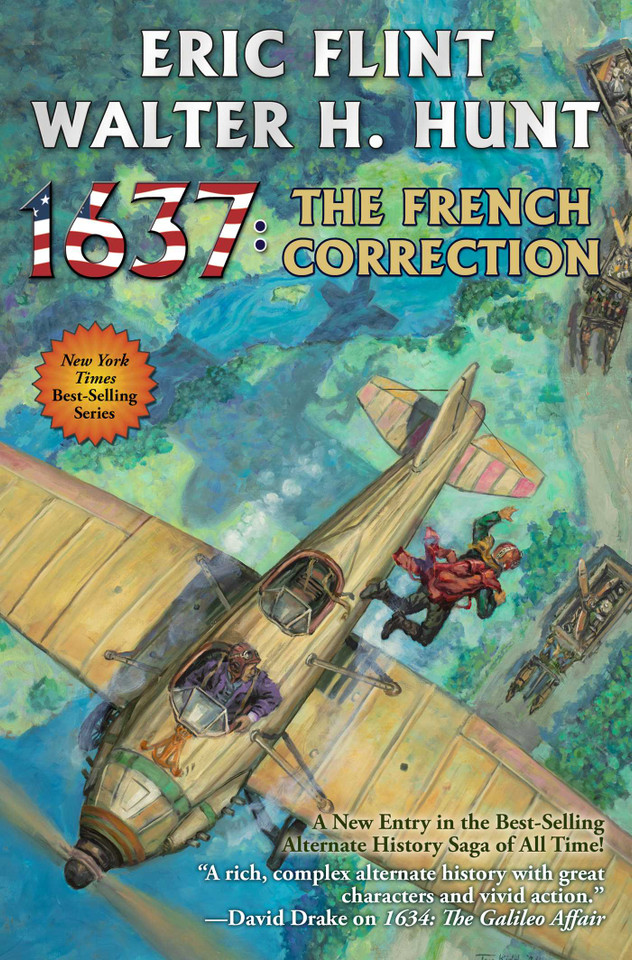 1637: The French Correction (Ring of Fire) book cover by Eric Flint, Walter H. Hunt