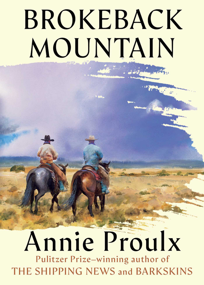 Brokeback Mountain book cover by Annie Proulx