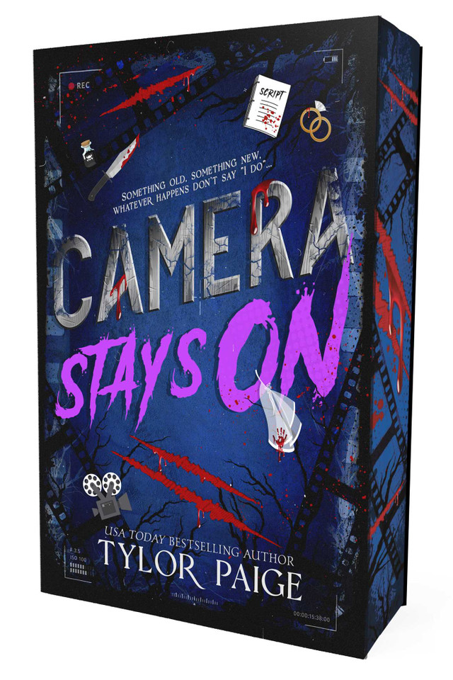 Camera Stays On: A Dark Slasher Romance book cover by Tylor Paige