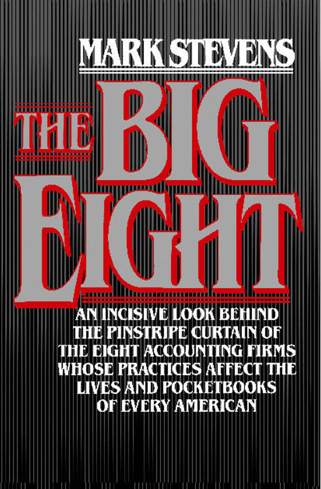 The Big Eight book cover by Mark Stevens