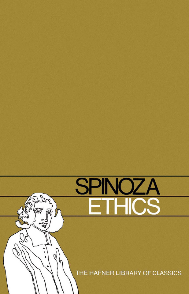 Ethics book cover by Benedict de Spinoza